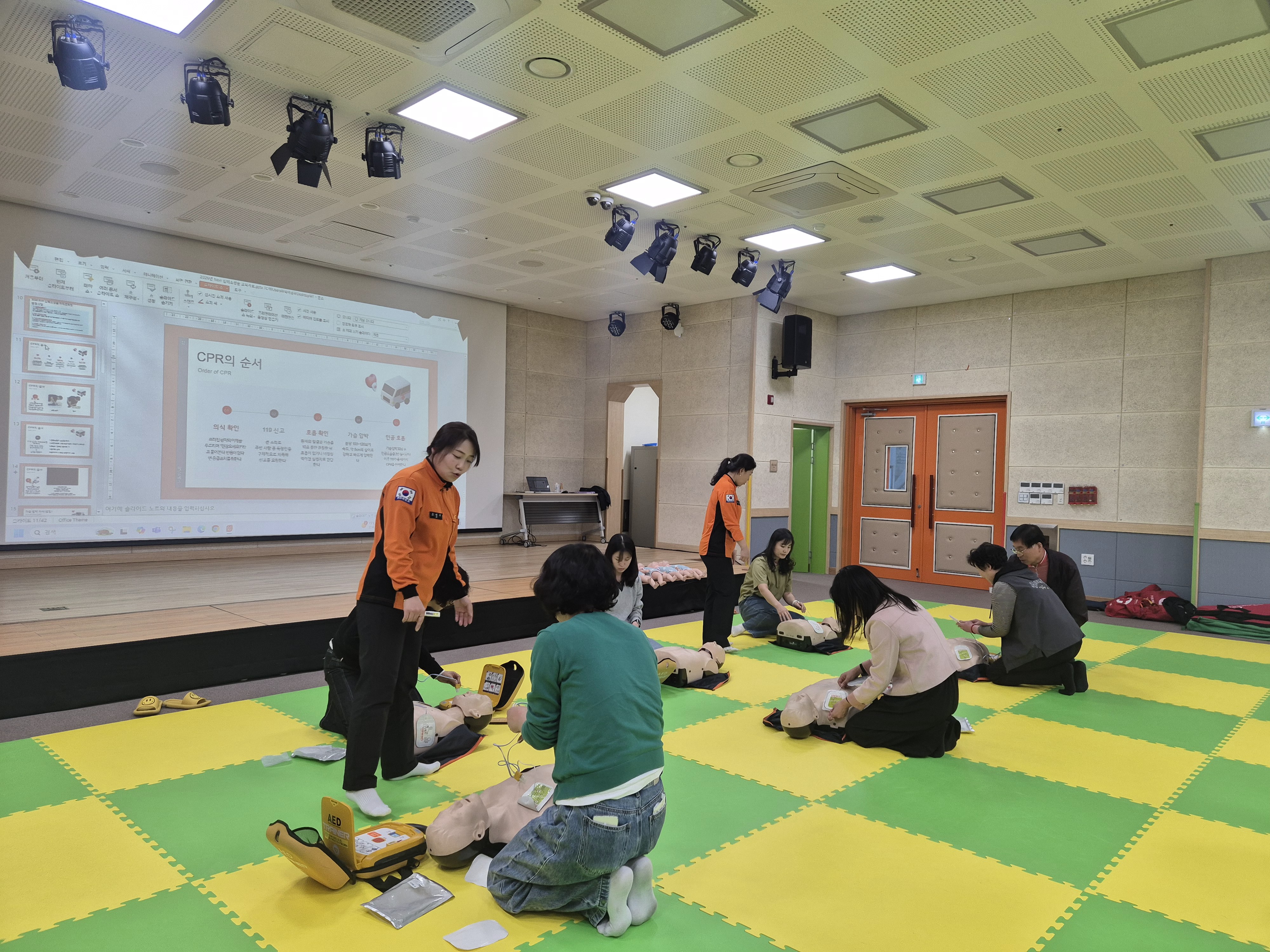 2026.4.7. [교직원교육] 심폐소생술 교육 및 응급처치 1차 이미지